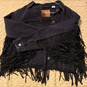 Levi’s Ex-Boyfriend Fringe Jacket